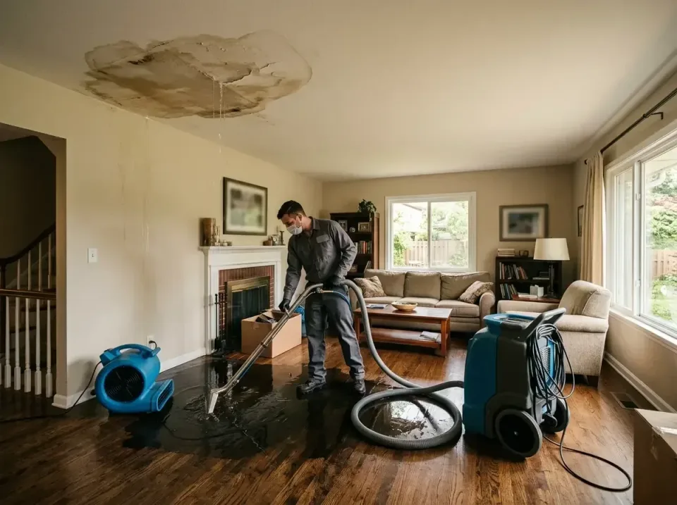 attic-pipe-burst-ceiling-drip-008 — frequently asked questions, Water Damage Restoration & Carpet Care in Itasca, IL
